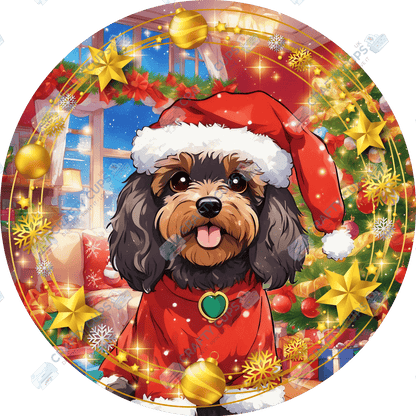 Christmas Dog Breeds DTF Transfer – Exclusive Secret Sub Design | Various Sizes – Crafty Cups UK