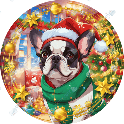 Christmas Dog Breeds DTF Transfer – Exclusive Secret Sub Design | Various Sizes – Crafty Cups UK