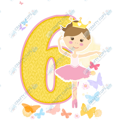 Ballet DTF Transfers – Cute Dance Designs for Ages 4–8 (4"–10")