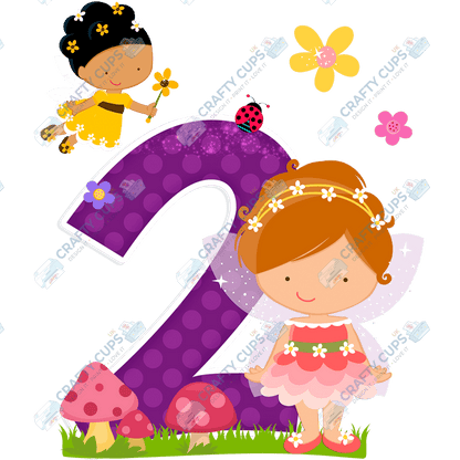 Fairy DTF Transfer for Kids (Ages 1–5) – Magical Fairy Design for Shirts & Outfits