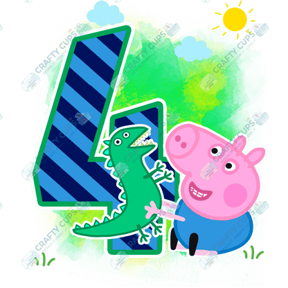 Little Pig DTF Transfers – Cute Designs for Ages 1–5 (4"–10")