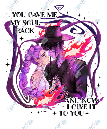 Demon Hunters DTF Transfer – Various Designs & Sizes, Heat Press Ready