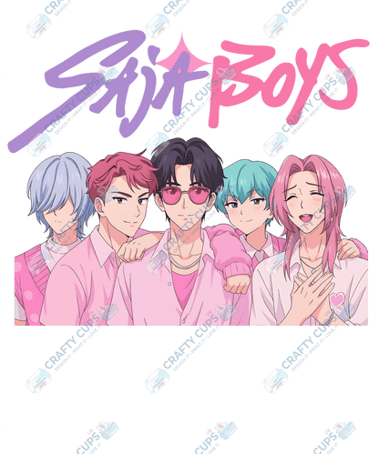 Demon Hunters DTF Transfer – Various Designs & Sizes, Heat Press Ready