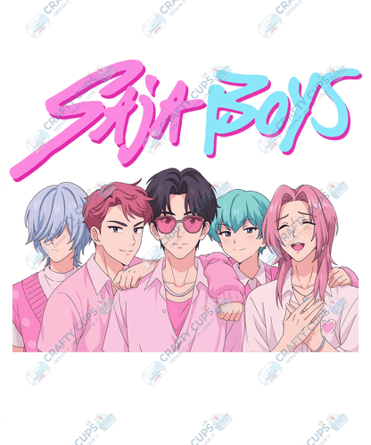 Demon Hunters DTF Transfer – Various Designs & Sizes, Heat Press Ready