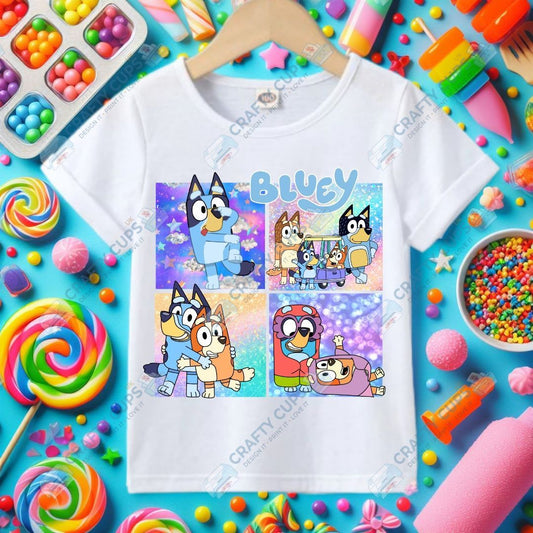 Character Squares DTF Transfers – Fun Character Designs (4"–10")