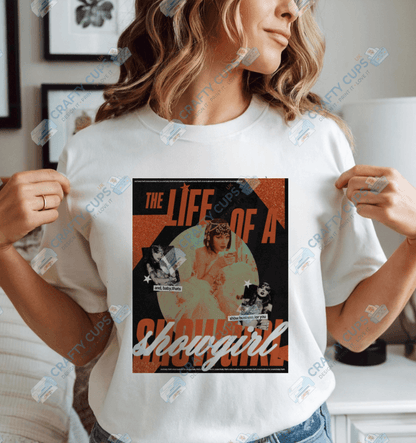 Taylor Swift “Life of a Show Girl” DTF Transfers – Various Designs & Sizes