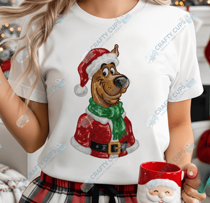 Faux Sequin Christmas DTF Transfers – Various Designs (4"–10")