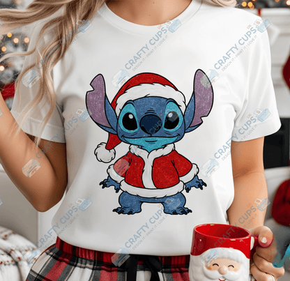 Faux Sequin Christmas DTF Transfers – Various Designs (4"–10")