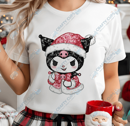 Faux Sequin Christmas DTF Transfers – Various Designs (4"–10")