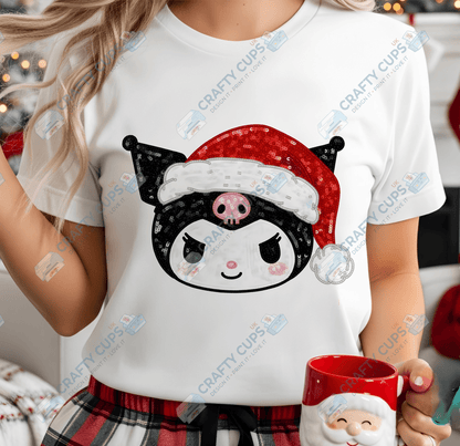 Faux Sequin Christmas DTF Transfers – Various Designs (4"–10")