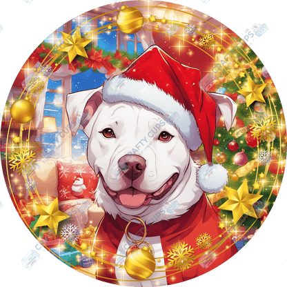 Christmas Dog Breeds DTF Transfer – Exclusive Secret Sub Design | Various Sizes – Crafty Cups UK