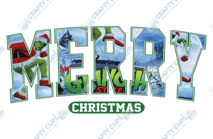 10-Inch Christmas DTF Transfers UK – Ready-to-Press Festive Heat Transfers for Clothing & Gifts