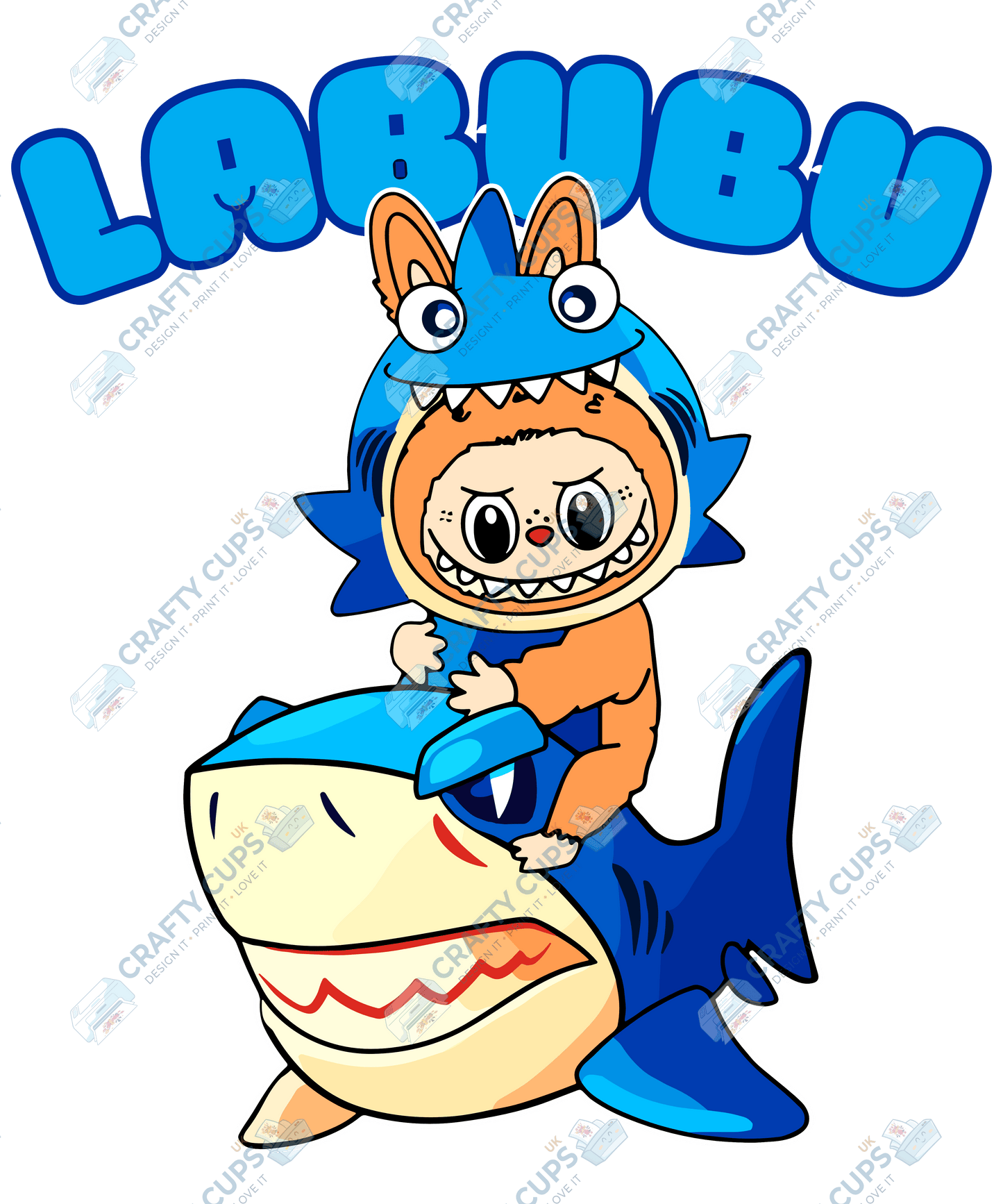 Chibi Monsters DTF Transfer – Cute Anime Style Various Sizes & Designs