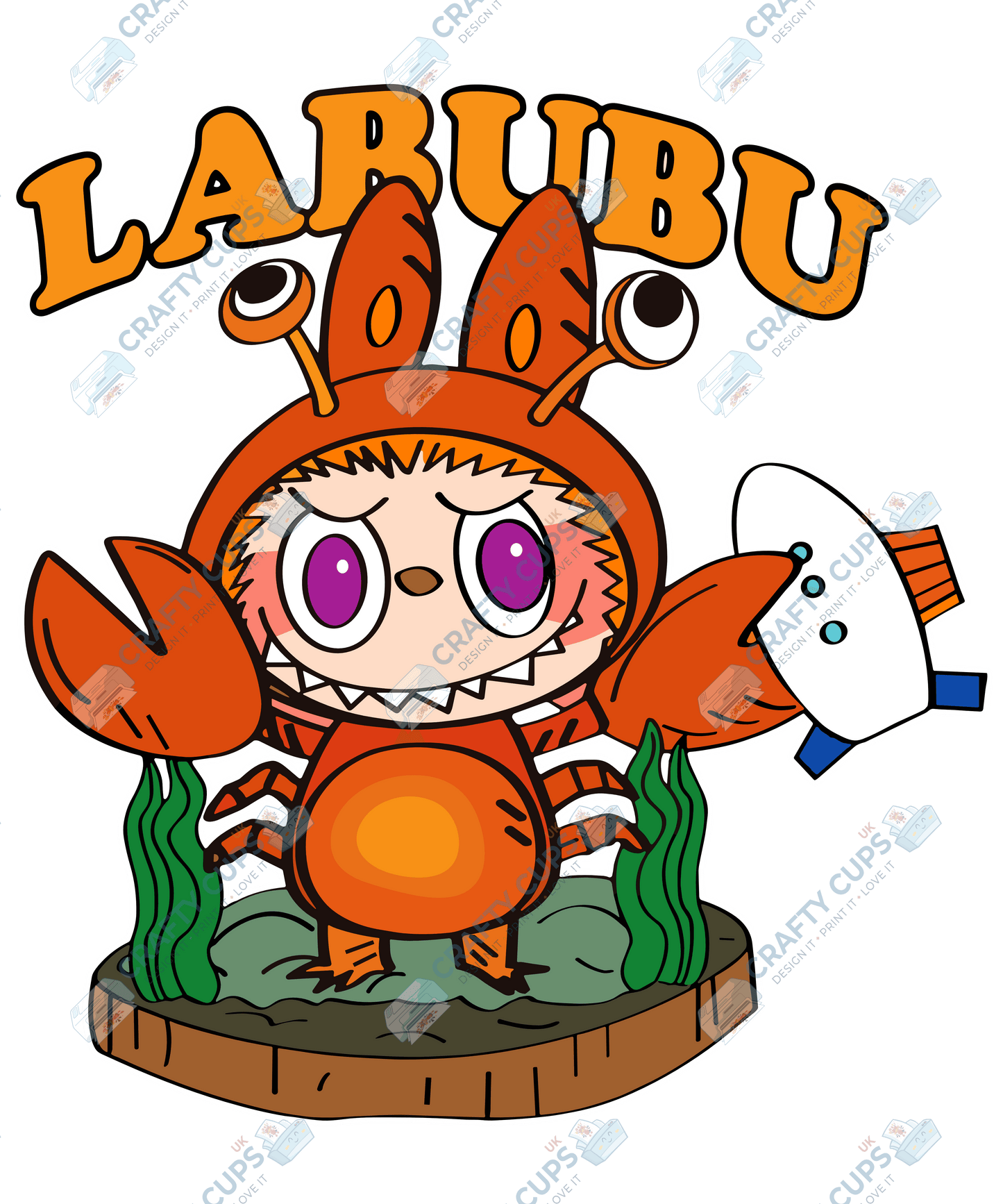 Chibi Monsters DTF Transfer – Cute Anime Style Various Sizes & Designs