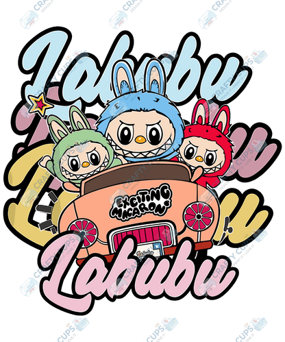 Chibi Monsters DTF Transfer – Cute Anime Style Various Sizes & Designs