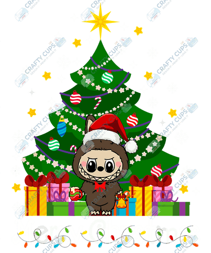 Chibi Monster Christmas DTF Transfer – Cute Festive Design, Various Sizes & Designs, Heat Press Ready
