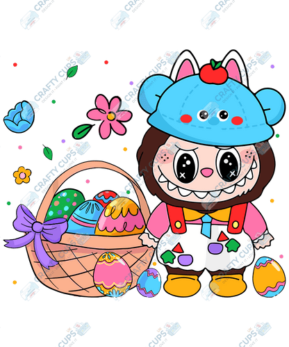 Chibi Monsters DTF Transfer – Cute Anime Style Various Sizes & Designs