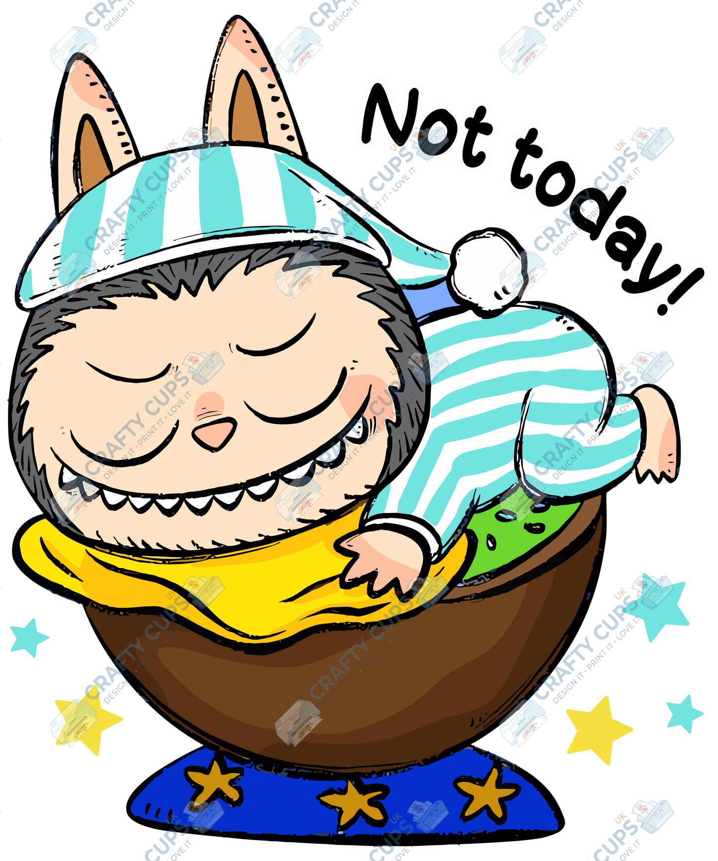 Chibi Monsters DTF Transfer – Cute Anime Style Various Sizes & Designs