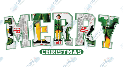 10-Inch Christmas DTF Transfers UK – Ready-to-Press Festive Heat Transfers for Clothing & Gifts