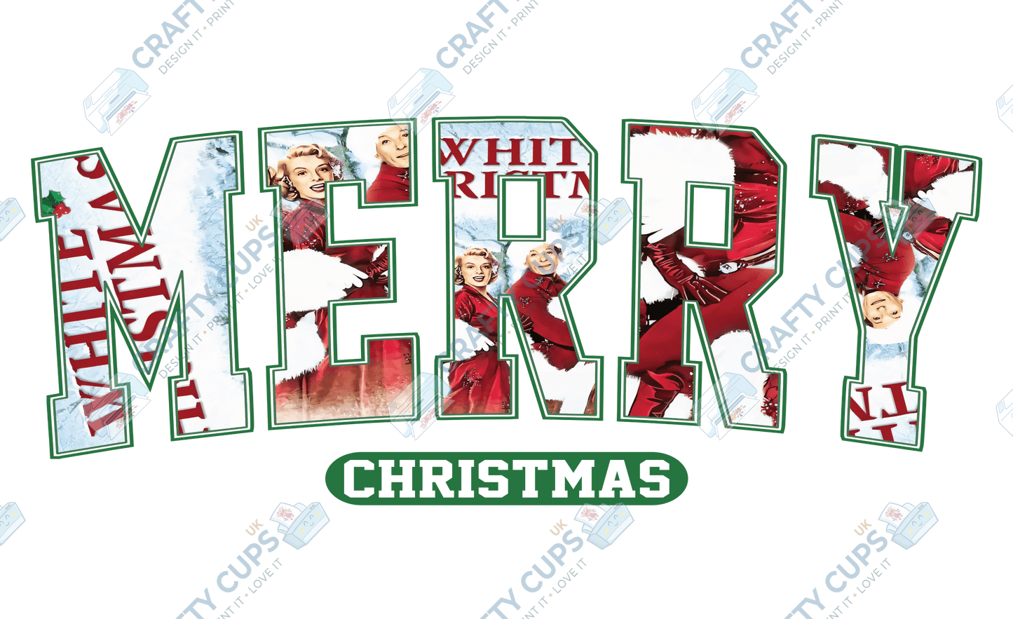 10-Inch Christmas DTF Transfers UK – Ready-to-Press Festive Heat Transfers for Clothing & Gifts