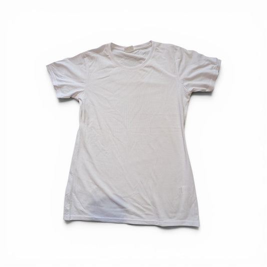 Kustom Kit Women's White T-Shirt – UK 10 (Small) – Cotton Rich Short Sleeve Tee – Brand New