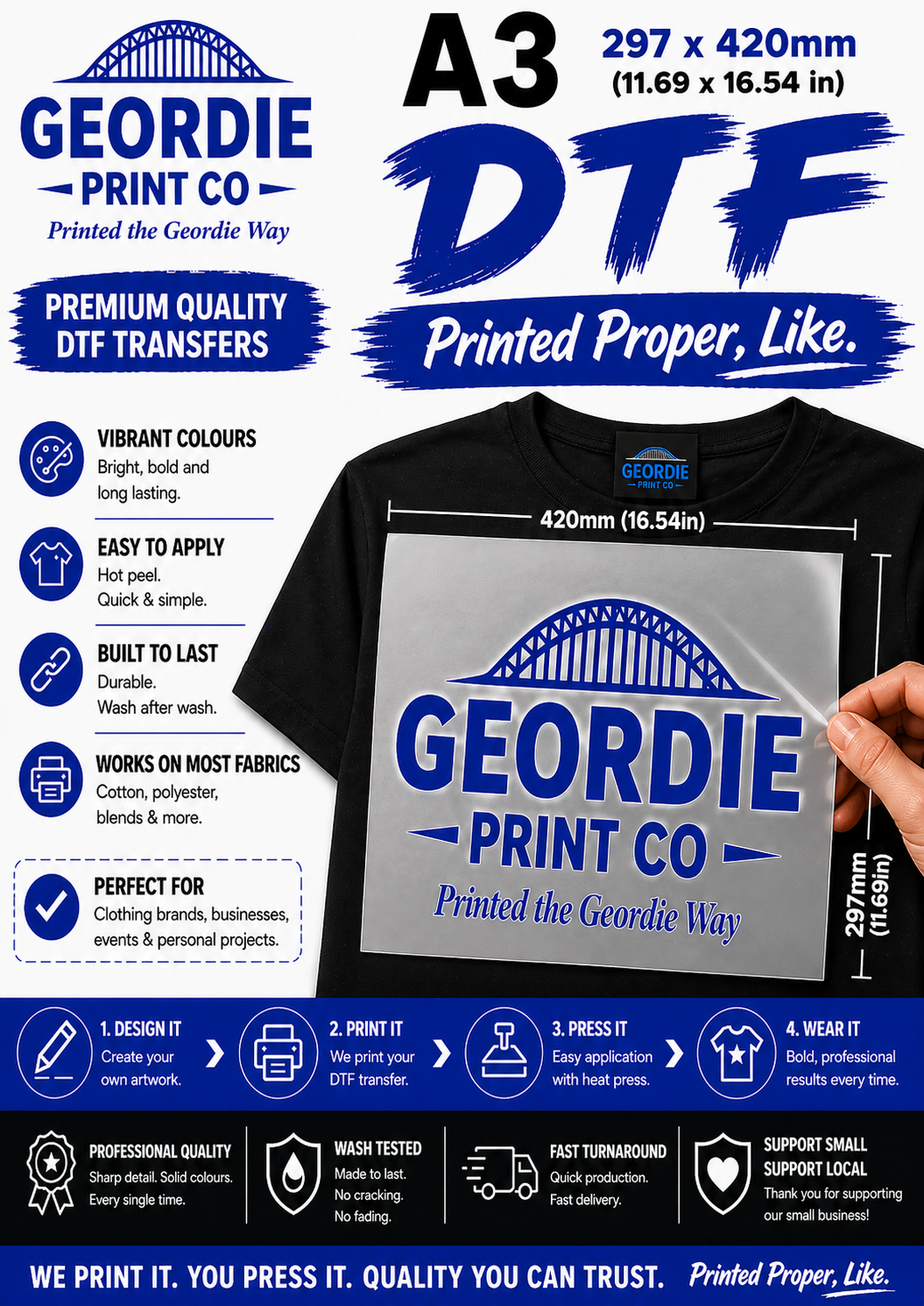A3 Custom DTF