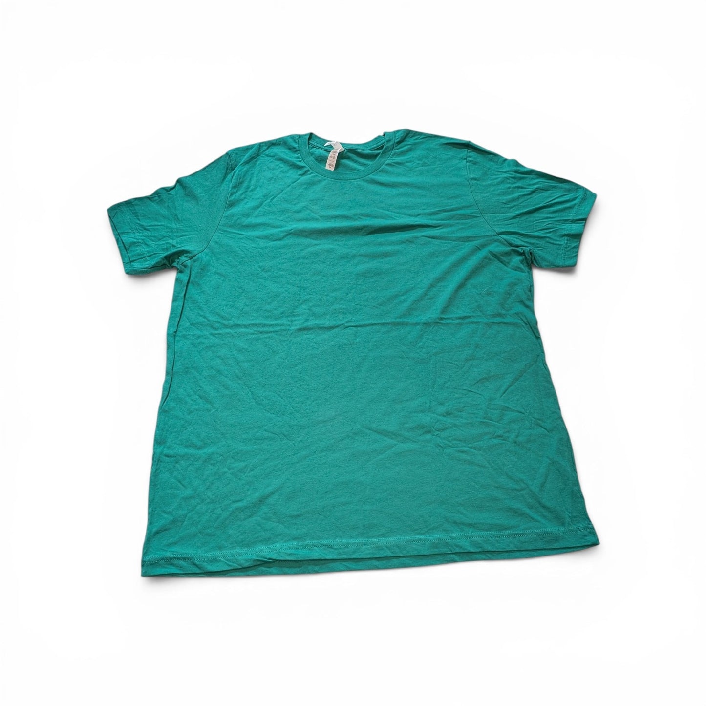 Bella + Canvas Emerald Green T-Shirt 2XL | 100% Cotton | Premium Unisex Tee
