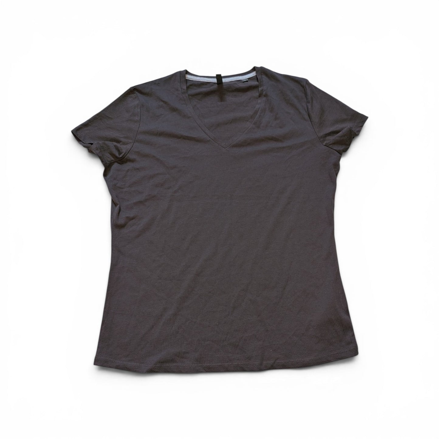 Kariban Women's Black V-Neck T-Shirt Large | Premium Ladies Fit | Custom Printed