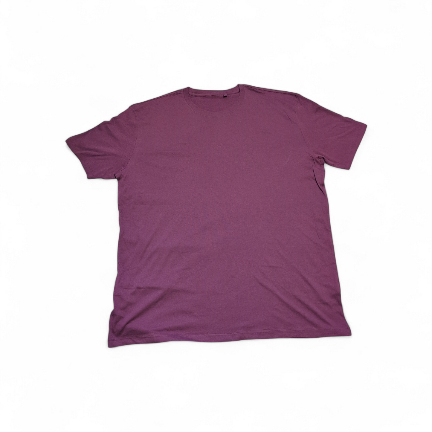Anthem Men’s Wine Red T-Shirt – Organic Cotton 145gsm | 2XL | Premium Plain Tee | Brand New