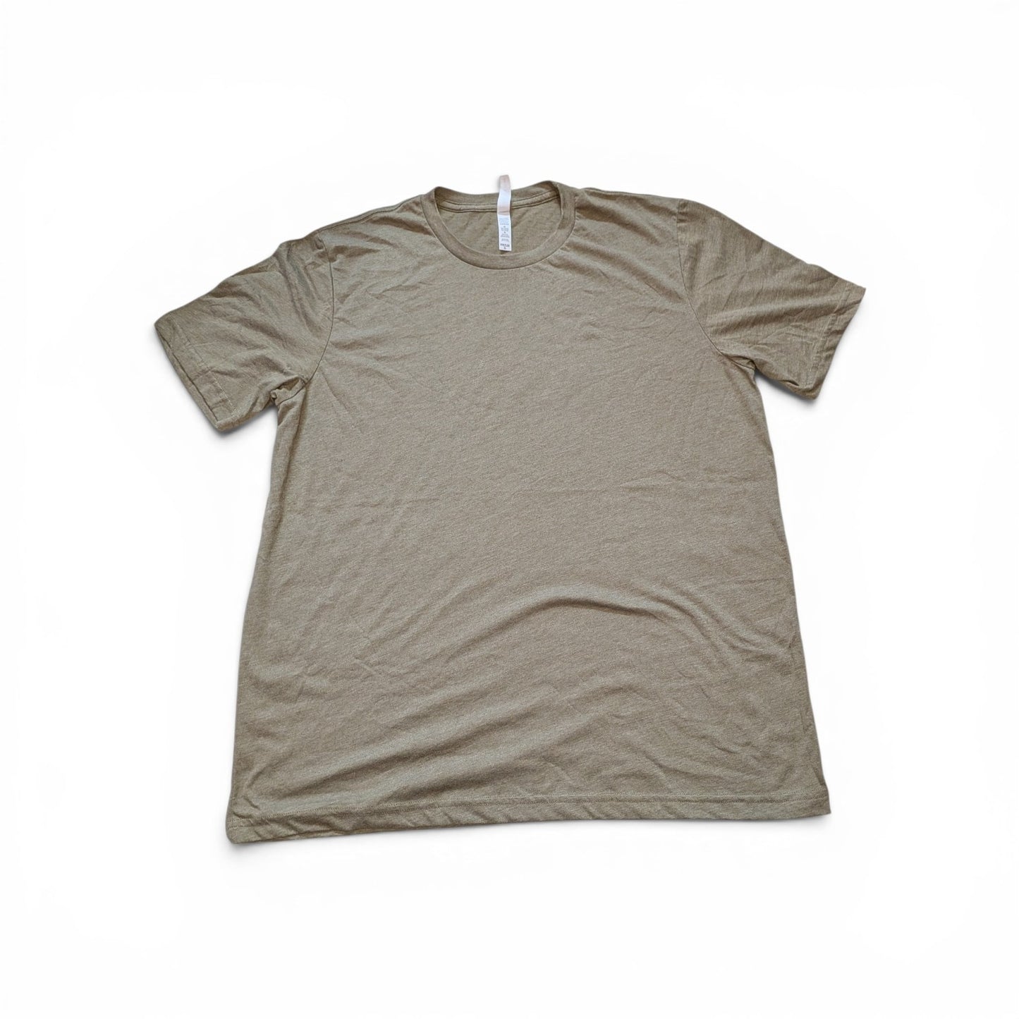 Bella + Canvas Heather Olive T-Shirt XL | Premium Soft Unisex Tee | Custom Printing