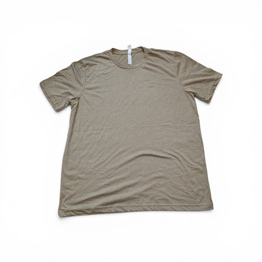 Bella + Canvas Heather Olive T-Shirt XL | Premium Soft Unisex Tee | Custom Printing