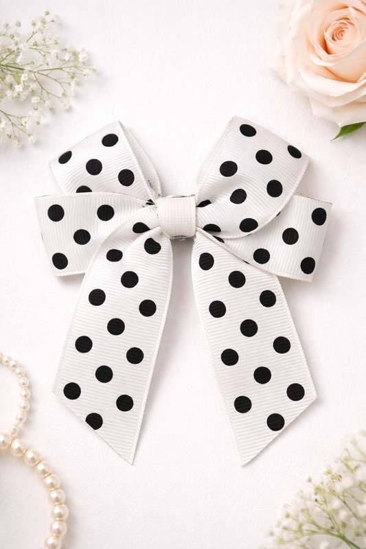 4 Inch Hair Bows with Crocodile Clip | Grosgrain Bows in Multiple Colours | Perfect for DTF Bow Designs