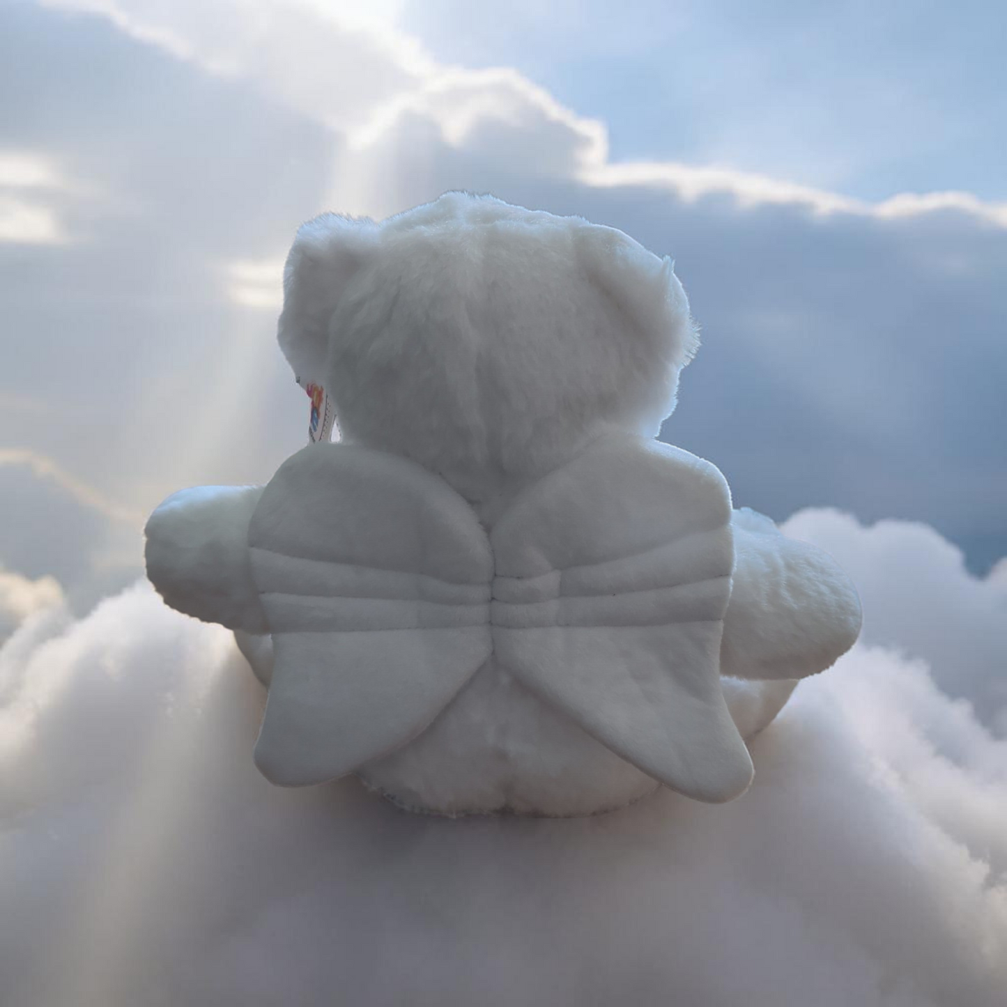 Genuine Mumbles Mini Angel Bear 24cm – Printable Plush Teddy (RRP £15.99) | Geordie Bargain Bin £8.50
