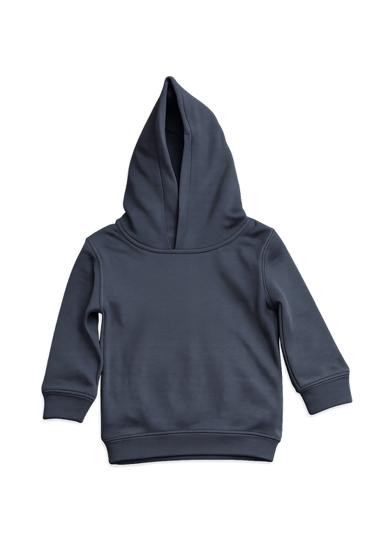 Navy Baby Hoodie 18-24 Months | Soft Cotton Blend Toddler Pullover Hoodie